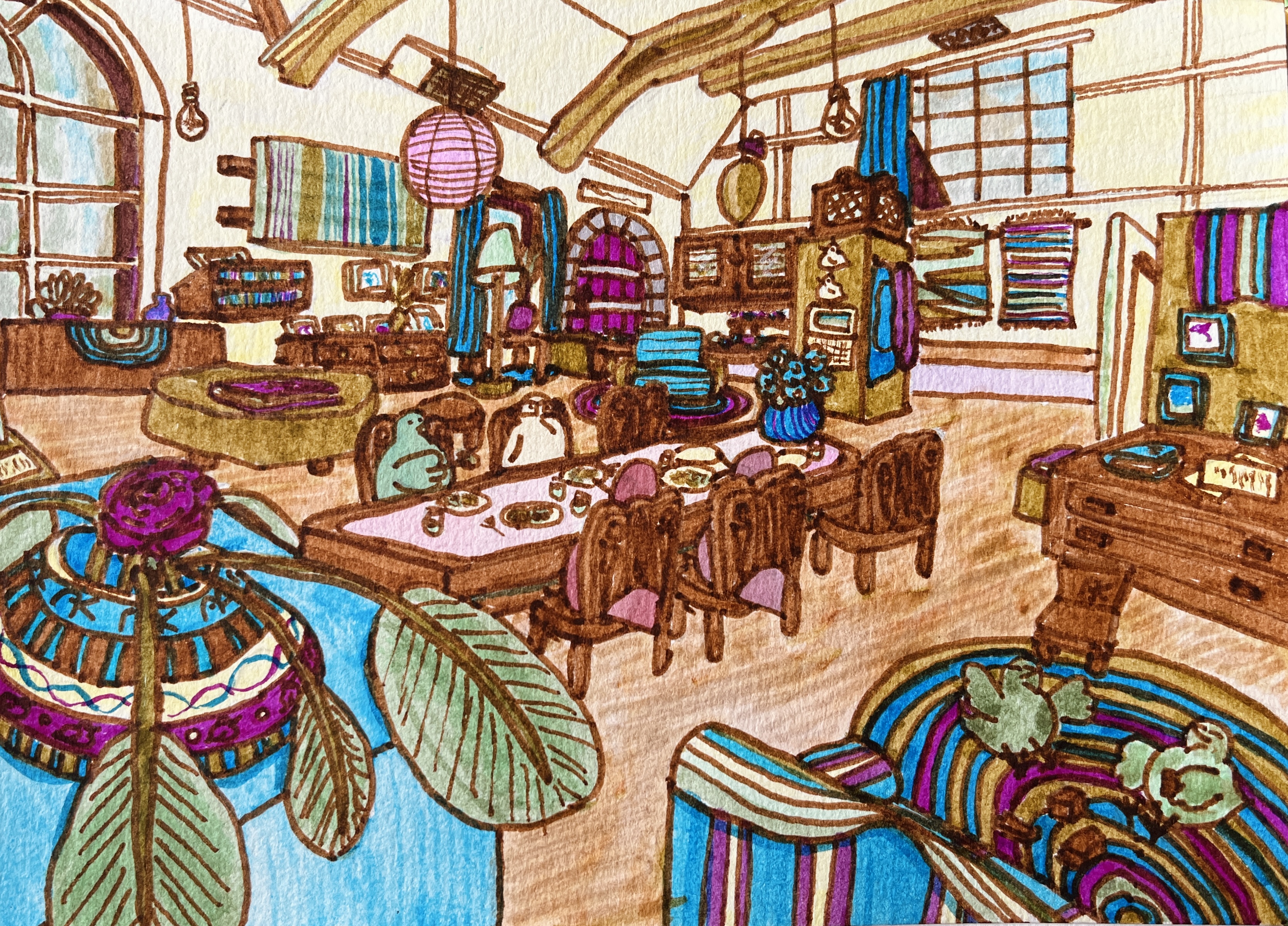Eating in the Old School