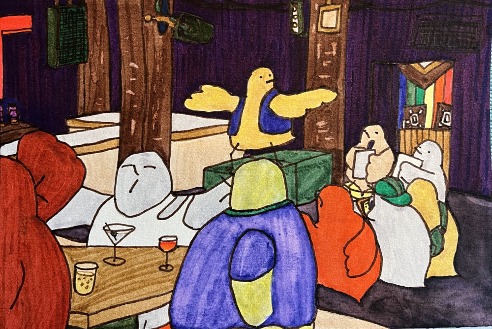 One Last Life Drawing