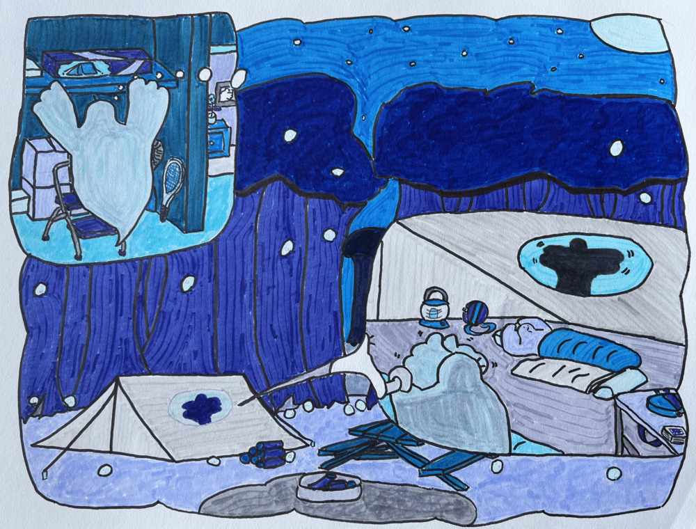 Campsite at Night