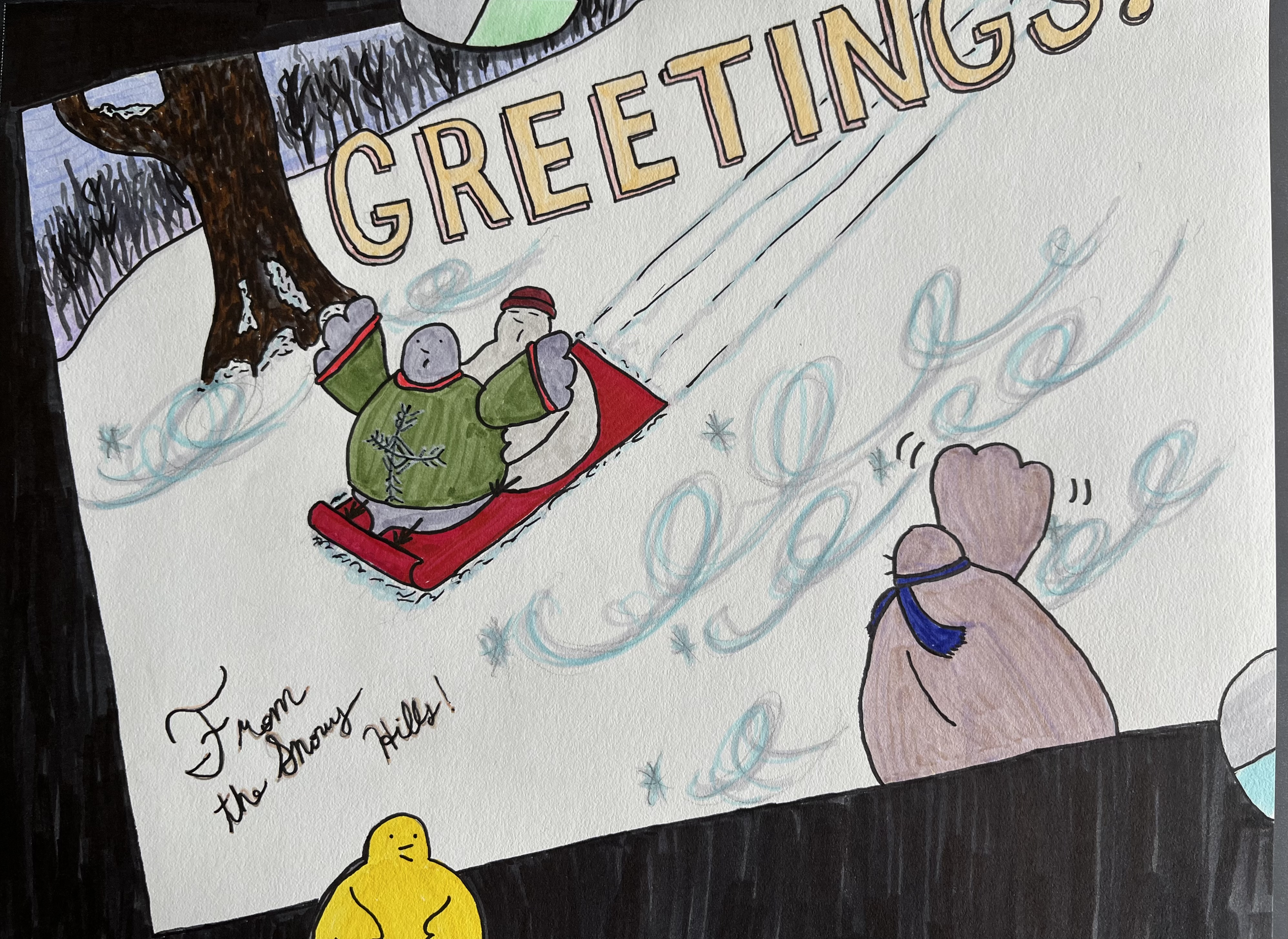 Sledding